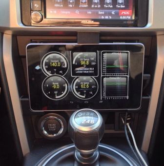 Nexus 7 (2012) Over AC Tablet Mount - 2013+ FR-S / BRZ