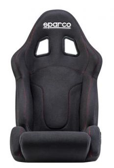 Sparco R600 Reclining Seat - Black/Red