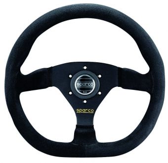 SPARCO L360 BLACK SEUDE STEERING WHEEL - UNIVERSAL