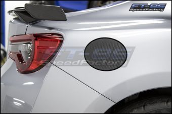 Carbon Fiber Oil Fuel Gas Tank Cap Trim Cover For Toyota 86 Subaru BRZ