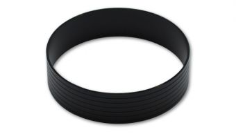 Vibrant HD Union Sleeve, for 5.00" O.D. Tubing - Hard Anodized Black