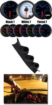 GlowShift Elite 7 Custom Gauge Package - 2013+ FR-S / BRZ