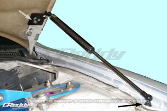 GREDDY CARBON HOOD DAMPER KIT - 2013+ FR-S / BRZ