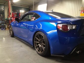 HT AUTOS SIDE SKIRTS - 2013+ FR-S / BRZ