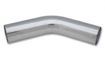 Vibrant 45 Degree Aluminum Bend, 0.75" O.D. - Polished