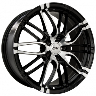 YAKUZA WHEELS 17x7.0 +42MM (GLOSS BLACK) - 2013+ FR-S / BRZ