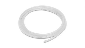 Vibrant Polyethylene Vacuum Tubing, 0.25" O.D., 10' Length - Clear