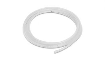 Vibrant Polyethylene Vacuum Tubing, 0.25" O.D., 10' Length - Clear