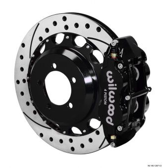 Wilwood 4R Drilled Rear (Black) - 2013+ FR-S / BRZ