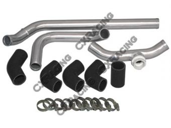 CXRacing Radiator Hard Pipe Kit For LS1/LSx Engine Subaru BRZ/ Scion FRS Swap
