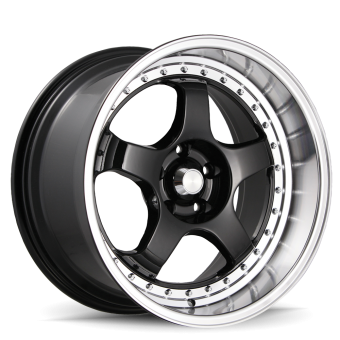 KONIG SSM 18x8 5x100 ET42 Gloss Black w/Machined Lip
