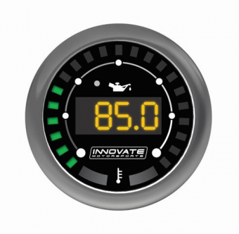 Innovate MTX Digital Dual Function Gauge (Oil Pressure & Temp) - Universal