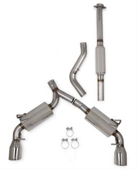 HOOKER BLACKHEART CAT BACK DUAL EXHAUST SYSTEM (W/ MUFFLERS) - 2013+ FR-S / BRZ