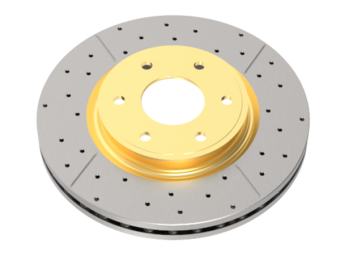 DBA 12+ Subaru/Scion BRZ/FR-S Limited&Premium (US Spec) Front Drilled & Slotted Street Series Rotor