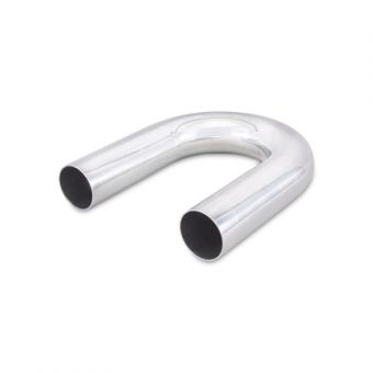 Mishimoto Universal Aluminum Intercooler Tubing 2.25in. OD - 180 Degree Bend - P/N: MMICP-AL-2251