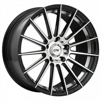 RADICAL WHEELS 17x7.5 +41MM (GLOSS BLACK) - 2013+ FR-S / BRZ
