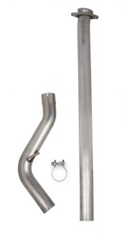 Hooker Blackheart Mid-Pipe W/O Resonator - 2013-2016 FR-S / BRZ