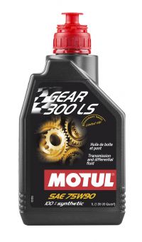 Motul 1L Transmission GEAR 300LS Gear Oil 75W90