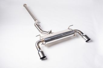FT86MS 3" GT Cat-Back Exhaust System - Various Tip Options and Resonator
