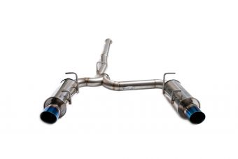 FT86MS 3" Extreme Dual Exit Cat-Back Exhaust System - Various Tip Options and Resonator