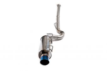 FT86MS 3.0" Extreme Single Exit Cat-Back Exhaust System - Various Tip Options and Resonator