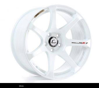 Cosmis Racing MR7 18x9 +25mm 5x100 COLOR: White
