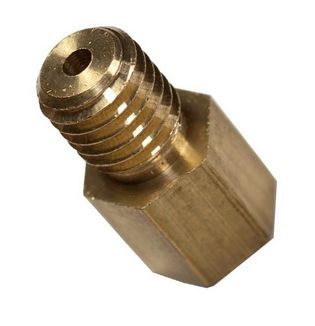 GlowShift 1/8-27 NPT Female to 1/8 BSPT Male Thread Adapter