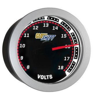 Glowshift Tinted Volt Gauge