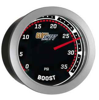 Glowshift Tinted 35 PSI Boost Gauge