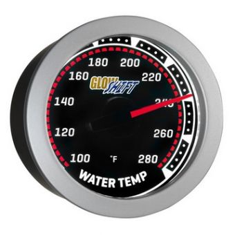 Glowshift Tinted Water Temperature Gauge
