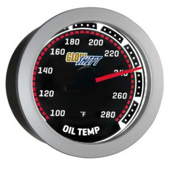 Glowshift Tinted Oil Temperature Gauge