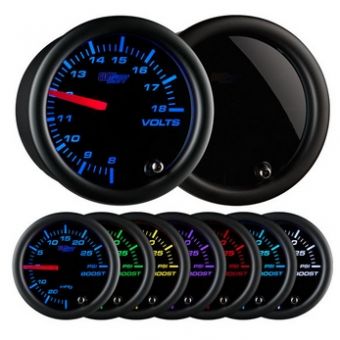 Glowshift Tinted 7 Color Volt Gauge