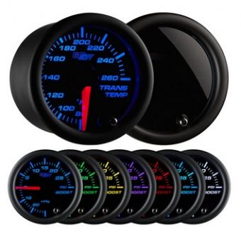 Glowshift Tinted 7 Color Transmission Temperature Gauge