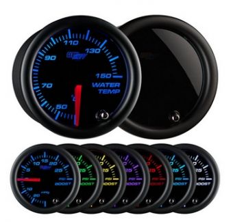 Glowshift Tinted 7 Color Celsius Water Temperature Gauge