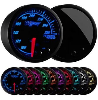 Glowshift Elite 10 Color Transmission Temperature Gauge