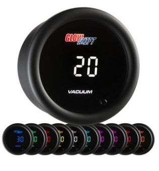 Glowshift 10 Color Digital Vacuum Gauge