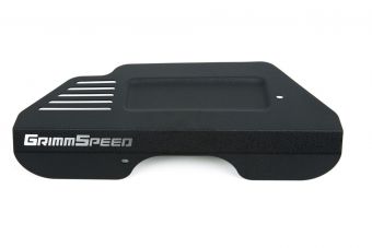 Grimmspeed Pulley Cover BLACK - Subaru/Toyota BRZ/FRS/86