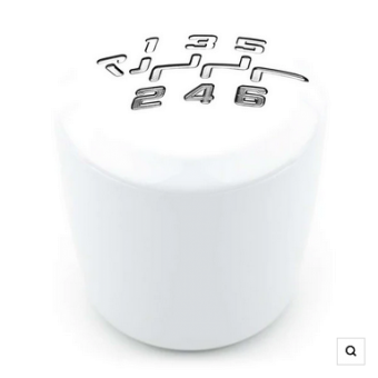 Raceseng Ashiko - Big Bore - White Gloss Shift Knob