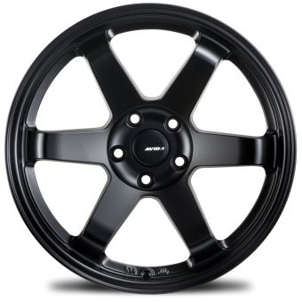 Avid.1 AV.06  17x8.0 5x100 +35 Matte Black