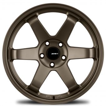 Avid.1 AV.06  17x8.0 5x100 +35 Matte Bronze