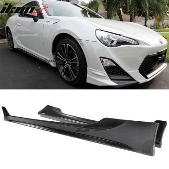 Ikon Motorsports 2013-2020 Scion FRS Subaru BRZ GT86 J Style Unpainted Side Skirts PU