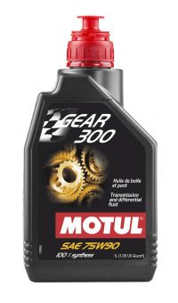 Motul 1L Transmission GEAR 300 Gear Oil 75W90