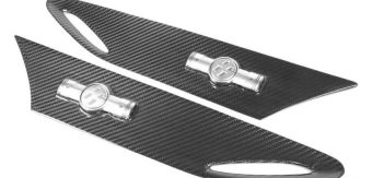 CARBON FIBER FENDER INSERTS - 2013+ FR-S / BRZ