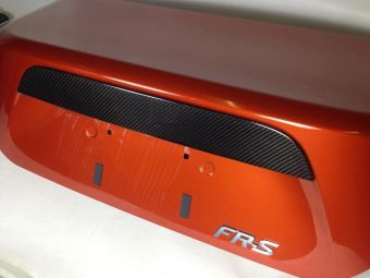 CARBON FIBER TRUNK GARNISH - 2013+ FR-S