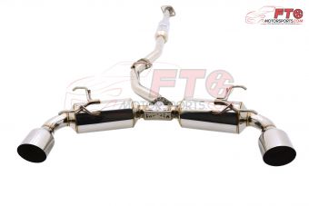 INVIDIA N2 CAT BACK EXHAUST W/ STAINLESS STEEL TIPS - 2013+ FR-S / BRZ / 86