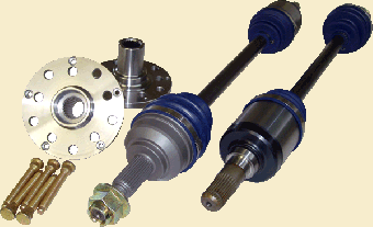 DRIVESHAFT SHOP PRO-LEVEL AXLE & HUB KIT - 2013+ FR-S / BRZ