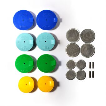 Silicon Purge Plugs, TIG Aesthetics by Ticon EXHAUST KIT 2.5â€³-4â€³