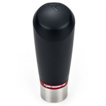 Raceseng Circuit Cylinder 100 Shift Knob M12x1.25mm Adapter - Red - (P/N 08611-08617R-08619-081102)