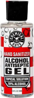 Chemical Guys SeventyGel Alcohol Antiseptic 70 Percent Topical Solution Hand Sanitizer - 4oz (P12) - HYG10204