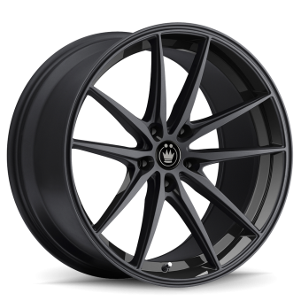 KONIG OVERSTEER 17x8 5x100 ET45 Gloss Black